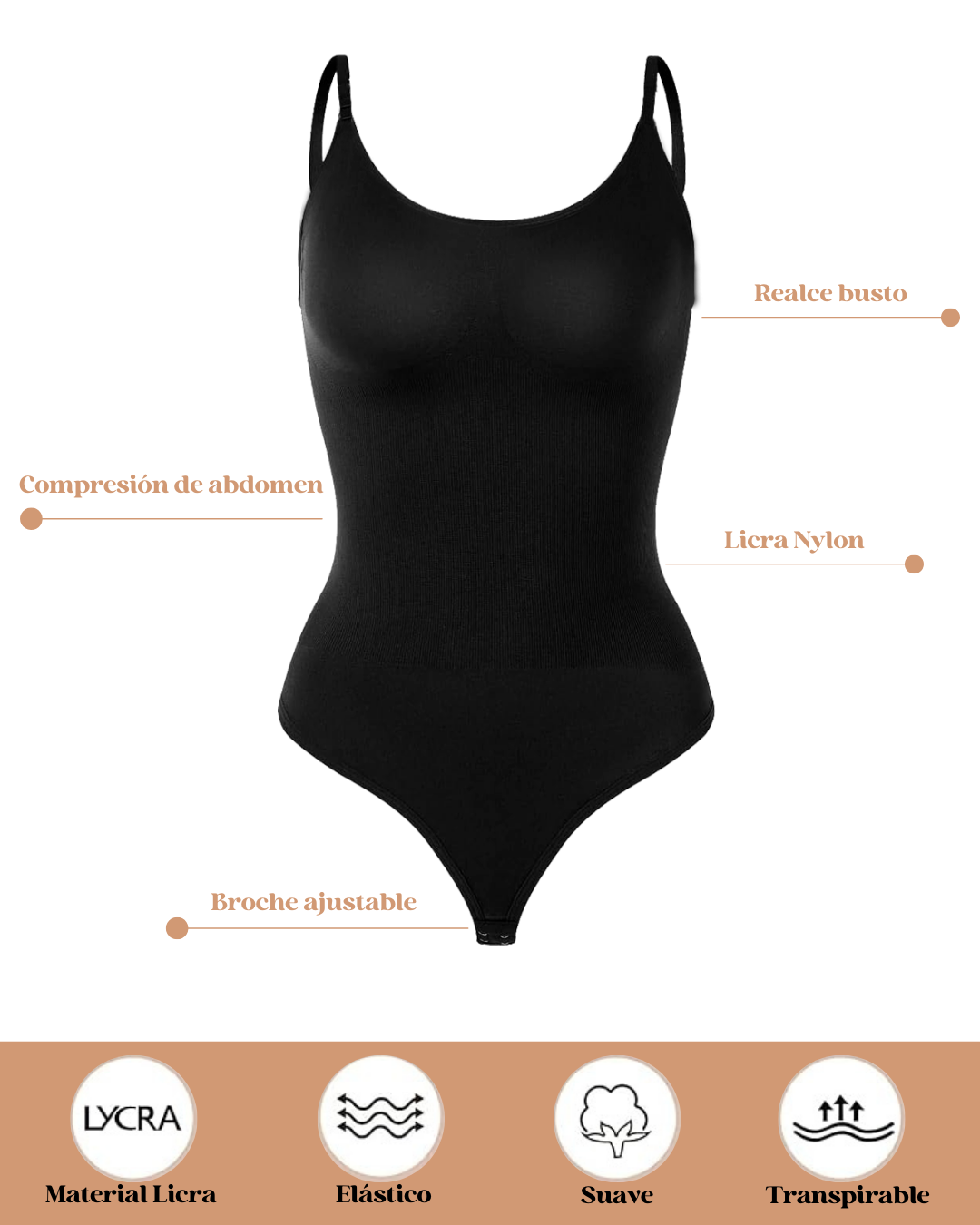 Body Moldeador Brasilero