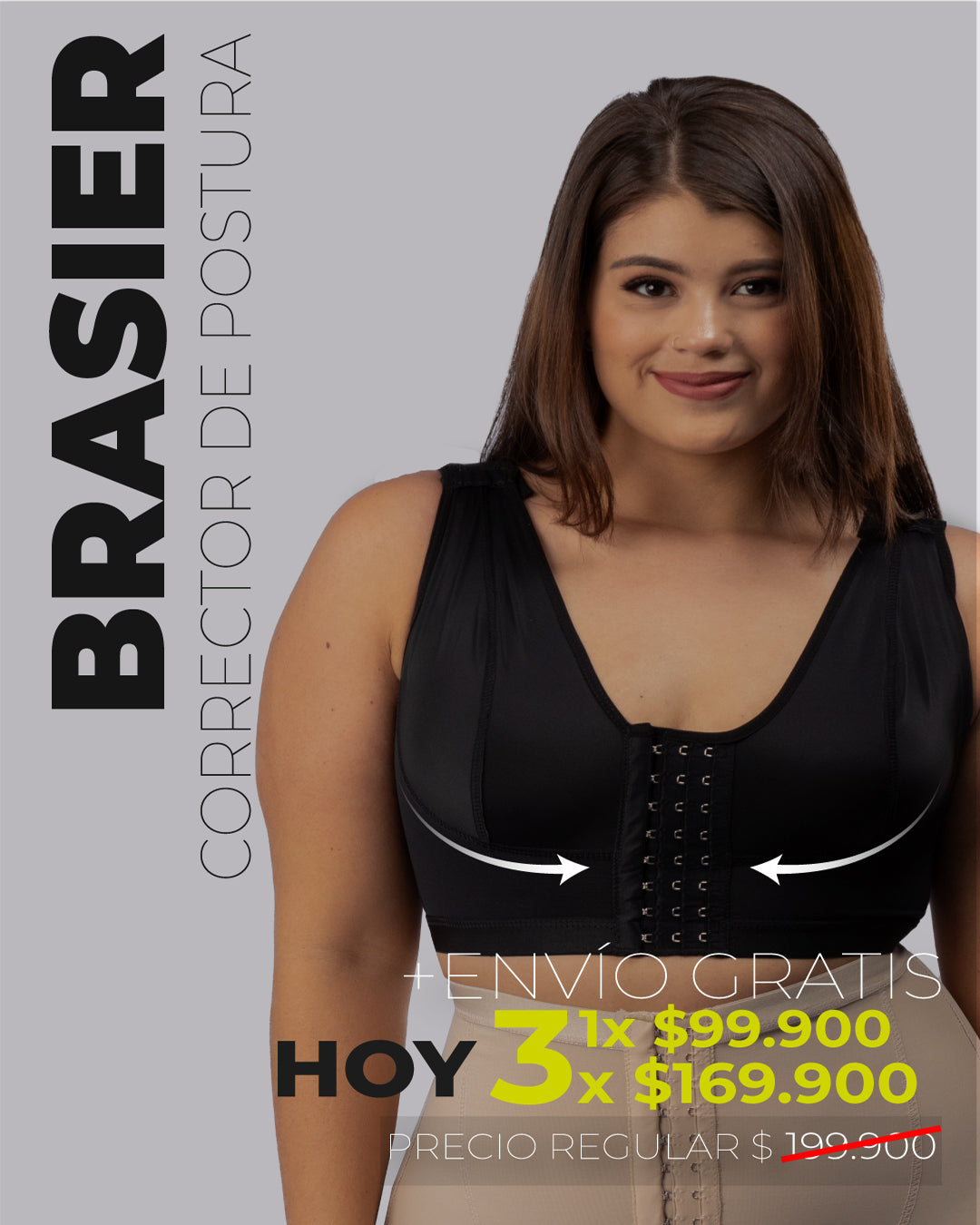 Brasier Corrector De Postura